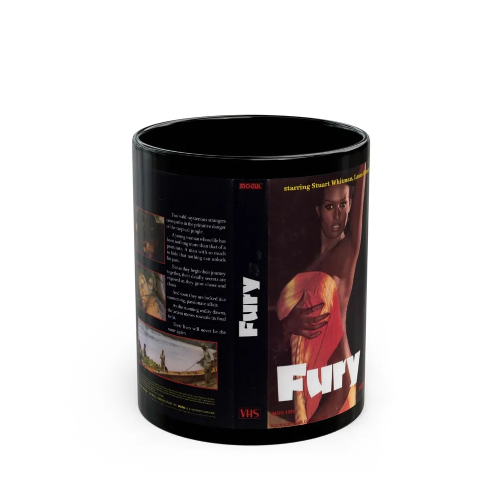 FURY (VHS COVER) - Black Coffee Mug-11oz-Go Mug Yourself