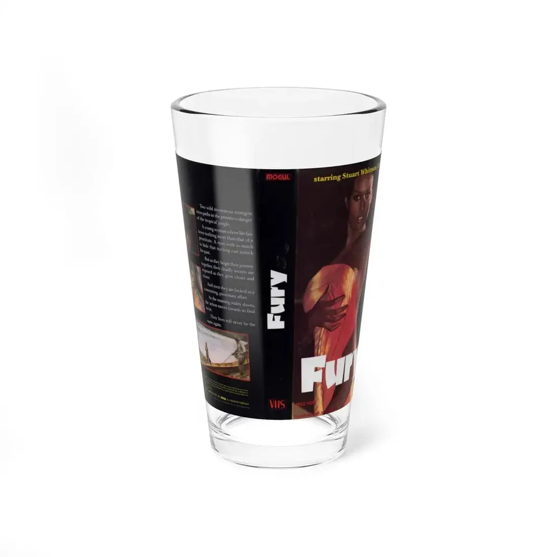 FURY (VHS COVER) Pint Glass 16oz 16oz - Go Mug Yourself
