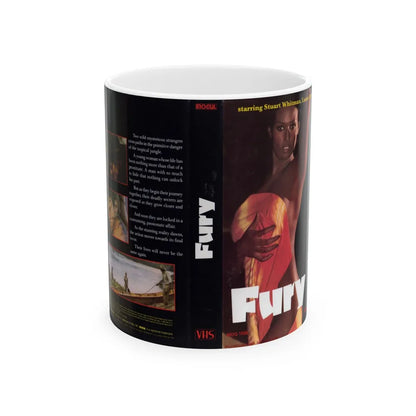 FURY (VHS COVER) - White Coffee Mug-11oz-Go Mug Yourself