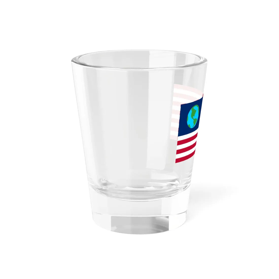 Futurama flag of Earth (United States) Shot Glass 1.5oz - Go Mug Yourself