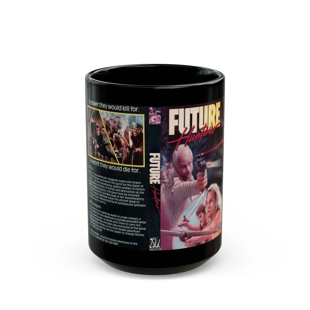 FUTURE HUNTERS (VHS COVER) - Black Coffee Mug-15oz-Go Mug Yourself