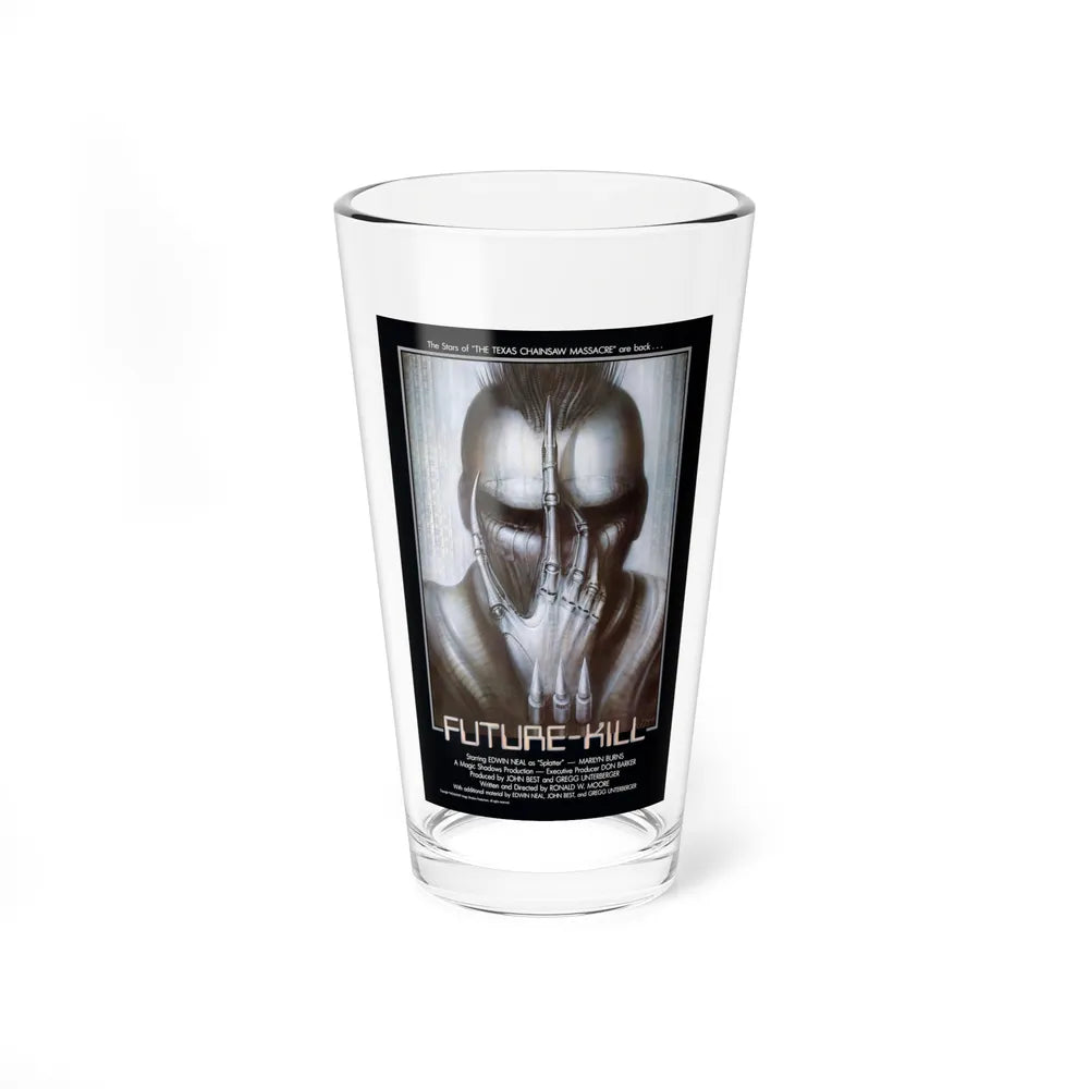 FUTURE KILL 1985 Movie Poster - Pint Glass 16oz-16oz-Go Mug Yourself