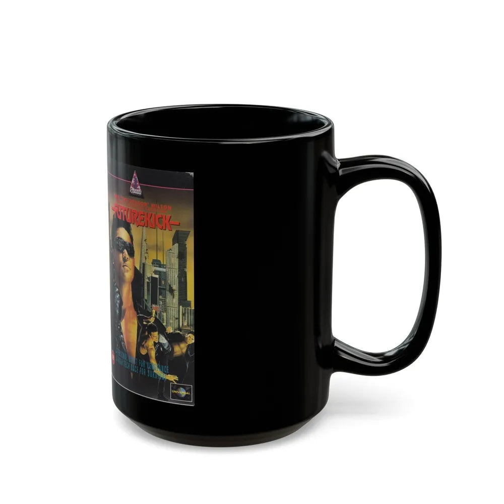 FUTUREKICK (VHS COVER) - Black Coffee Mug-Go Mug Yourself