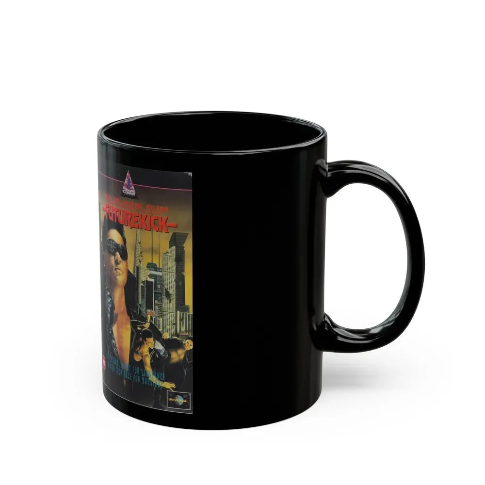 FUTUREKICK (VHS COVER) - Black Coffee Mug - Go Mug Yourself