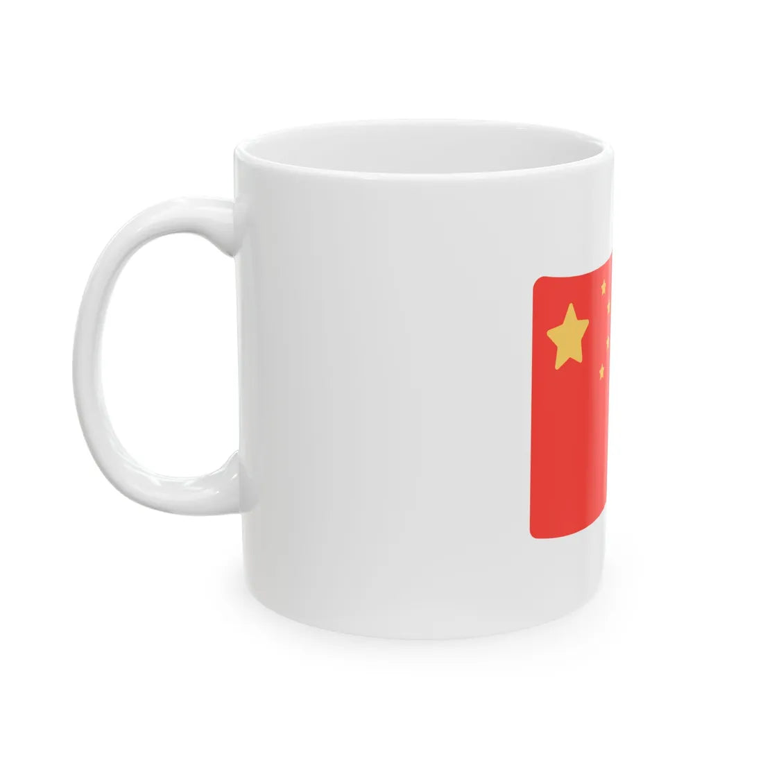 Fxemoji u1F1E8 1F1F3 (China) White Coffee Mug - Go Mug Yourself