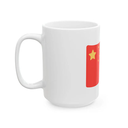 Fxemoji u1F1E8 1F1F3 (China) White Coffee Mug - Go Mug Yourself