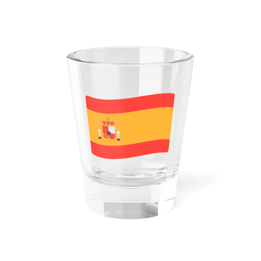 Fxemoji u1F1EA 1F1F8 (Spain) Shot Glass 1.5oz 1.5oz - Go Mug Yourself
