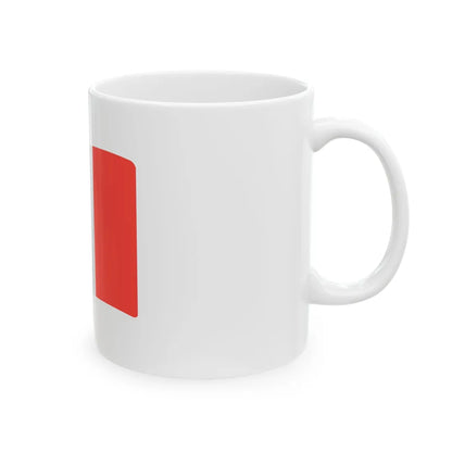 Fxemoji u1F1EB 1F1F7 (France) White Coffee Mug - Go Mug Yourself