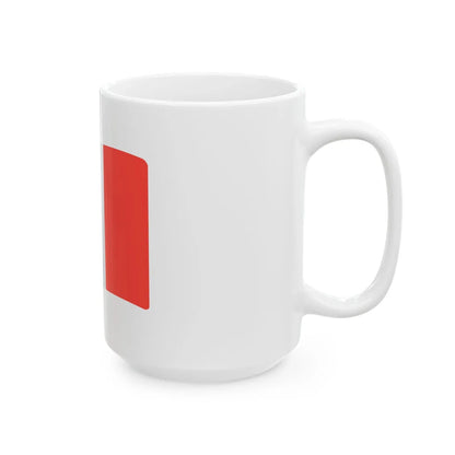 Fxemoji u1F1EB 1F1F7 (France) White Coffee Mug - Go Mug Yourself