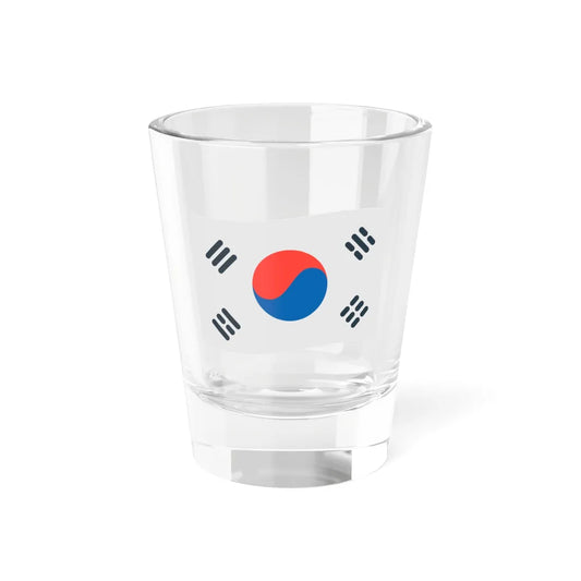 Fxemoji u1F1F0 1F1F7 (Korea) Shot Glass 1.5oz 1.5oz - Go Mug Yourself