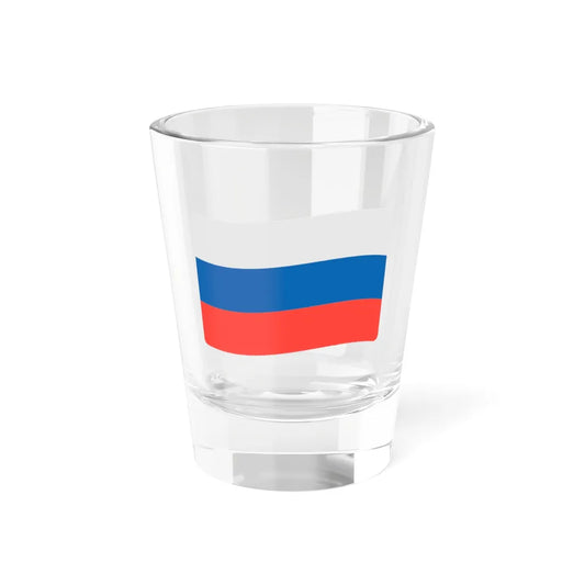 Fxemoji u1F1F7 1F1FA (Russia) Shot Glass 1.5oz 1.5oz - Go Mug Yourself