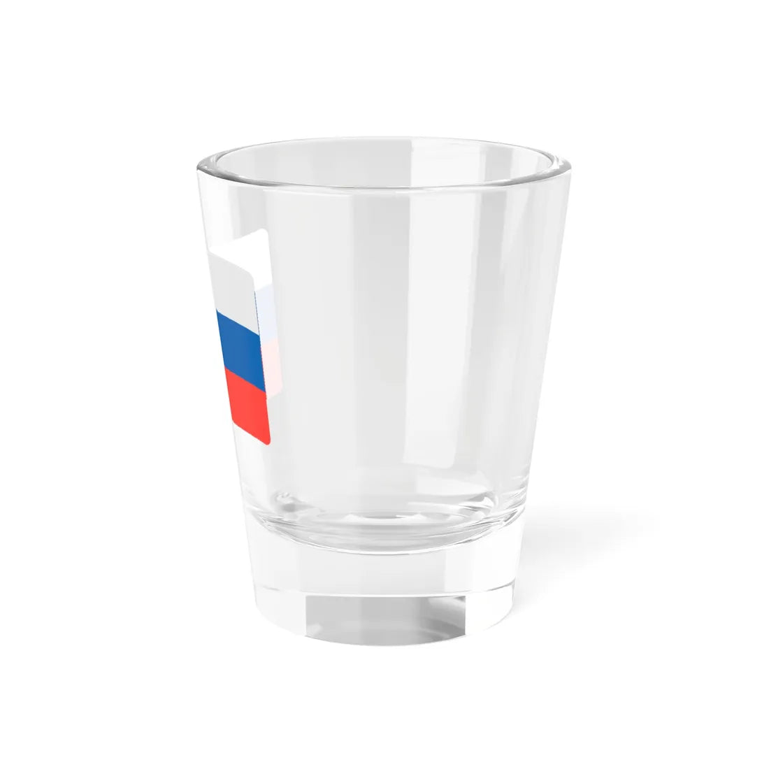 Fxemoji u1F1F7 1F1FA (Russia) Shot Glass 1.5oz - Go Mug Yourself