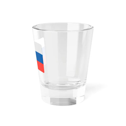 Fxemoji u1F1F7 1F1FA (Russia) Shot Glass 1.5oz - Go Mug Yourself