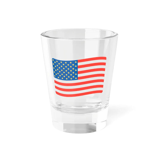 Fxemoji u1F1FA 1F1F8 (United States) Shot Glass 1.5oz 1.5oz - Go Mug Yourself