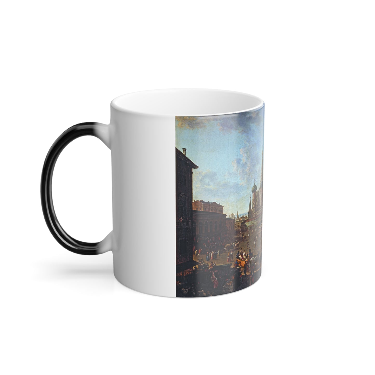 Fyodor Alekseyev (1753-1824) Red Square, Moscow - Color Changing Mug 11oz-Go Mug Yourself