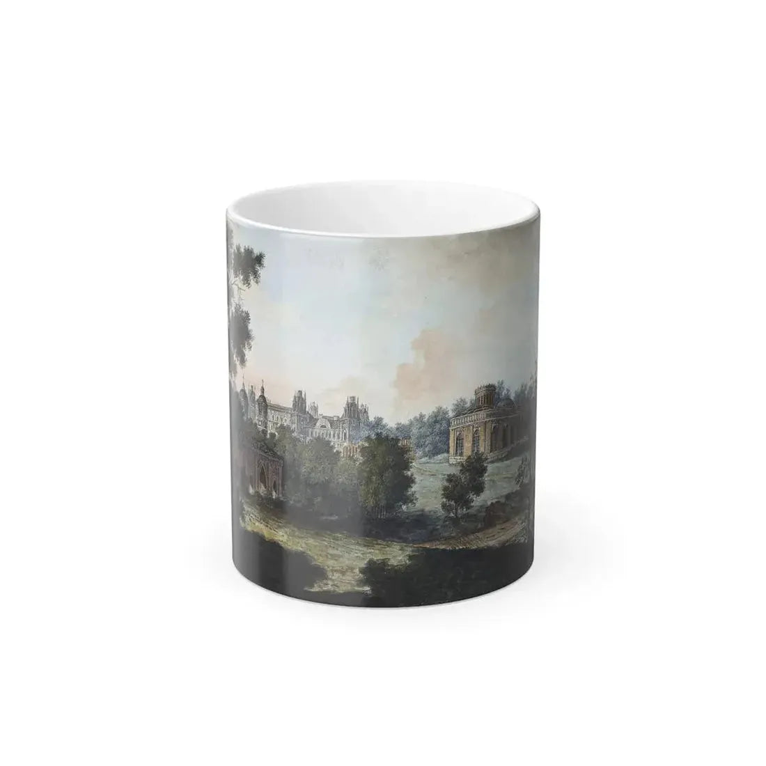 Fyodor Alexeyev (1753-1824) Palace in Tsaritsyno in the Vicinity of Moscow - Watercolour on Paper 1800 - Color Changing Mug 11oz 11oz - Go Mug Yourself