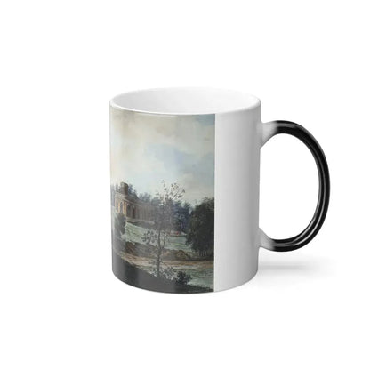 Fyodor Alexeyev (1753-1824) Palace in Tsaritsyno in the Vicinity of Moscow - Watercolour on Paper 1800 - Color Changing Mug 11oz - Go Mug Yourself