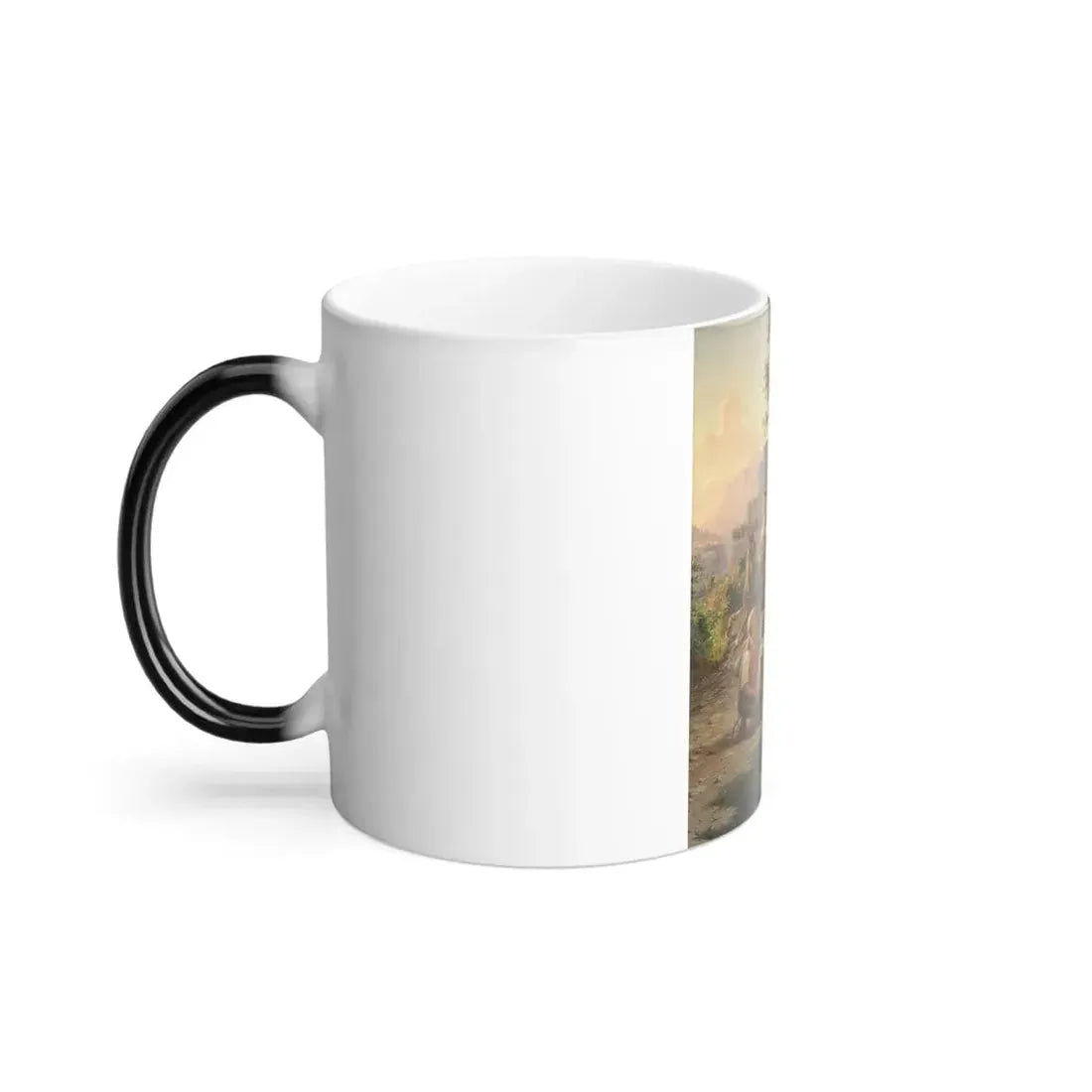 Fyodor Bronnikov (1827-1902) At the Chapel - Color Changing Mug 11oz - Go Mug Yourself