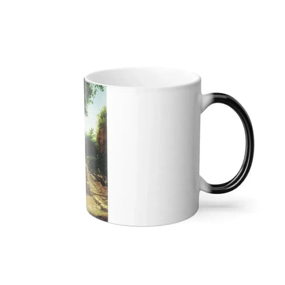 Fyodor Bronnikov (1827-1902) Landscape with tree - Color Changing Mug 11oz - Go Mug Yourself