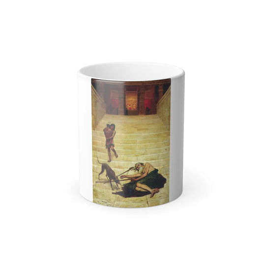 Fyodor Bronnikov (1827-1902) Parable of Lazarus - Color Changing Mug 11oz 11oz - Go Mug Yourself