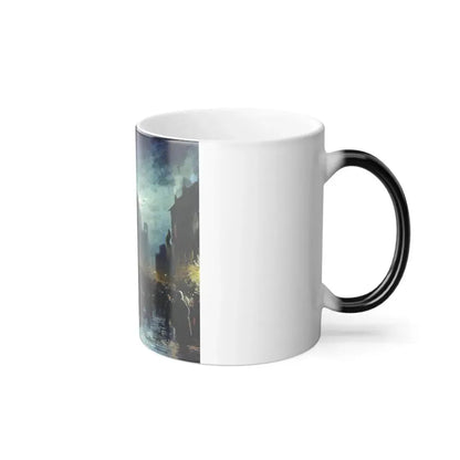 Fyodor Vasilyev (1850-1873) Illumination in St Petersburg - 1869 - Color Changing Mug 11oz - Go Mug Yourself