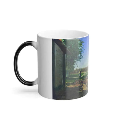 Fyodor Vasilyev (1850-1873) Logs By the Road - 1867-69 - Color Changing Mug 11oz - Go Mug Yourself