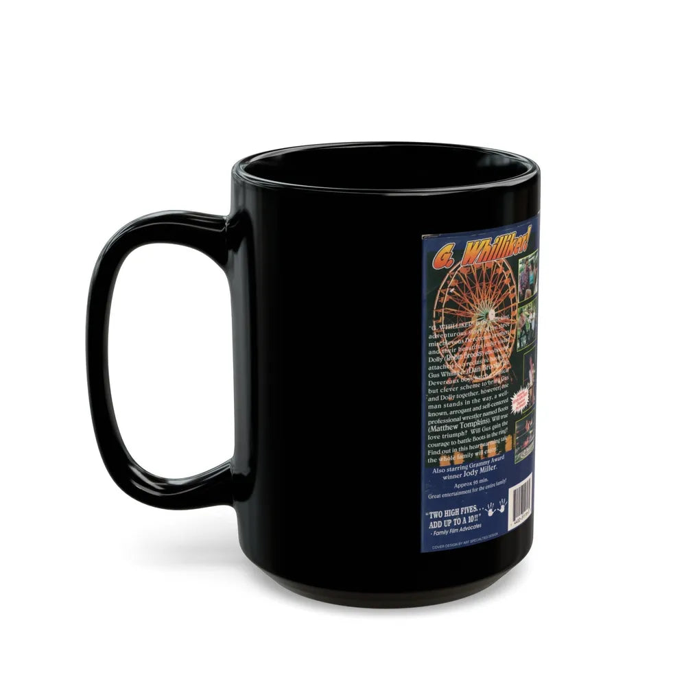 G WHILLIKER (VHS COVER) - Black Coffee Mug-Go Mug Yourself