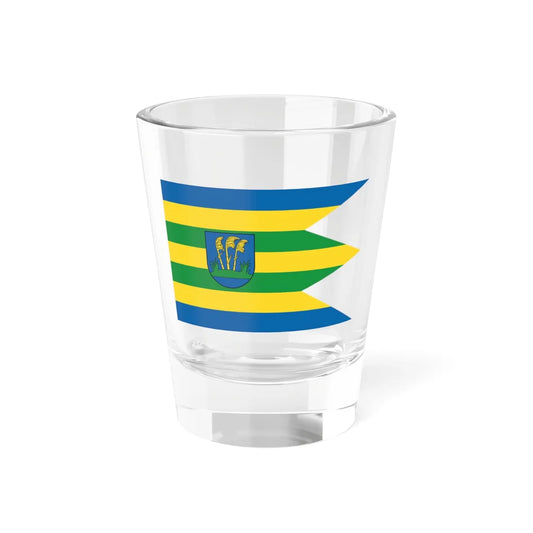 Gabcikovo Dunajska Streda Flag (Slovakia) Shot Glass 1.5oz 1.5oz - Go Mug Yourself
