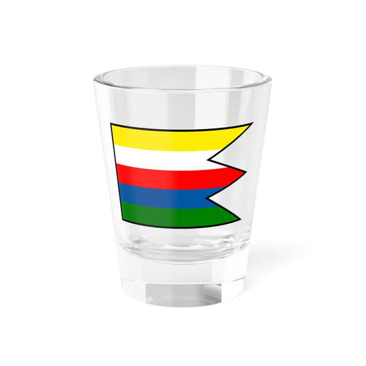 Gaboltov Bardejov Flag (Slovakia) Shot Glass 1.5oz 1.5oz - Go Mug Yourself