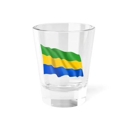 Gabon-flag (Gabon) Shot Glass 1.5oz 1.5oz - Go Mug Yourself