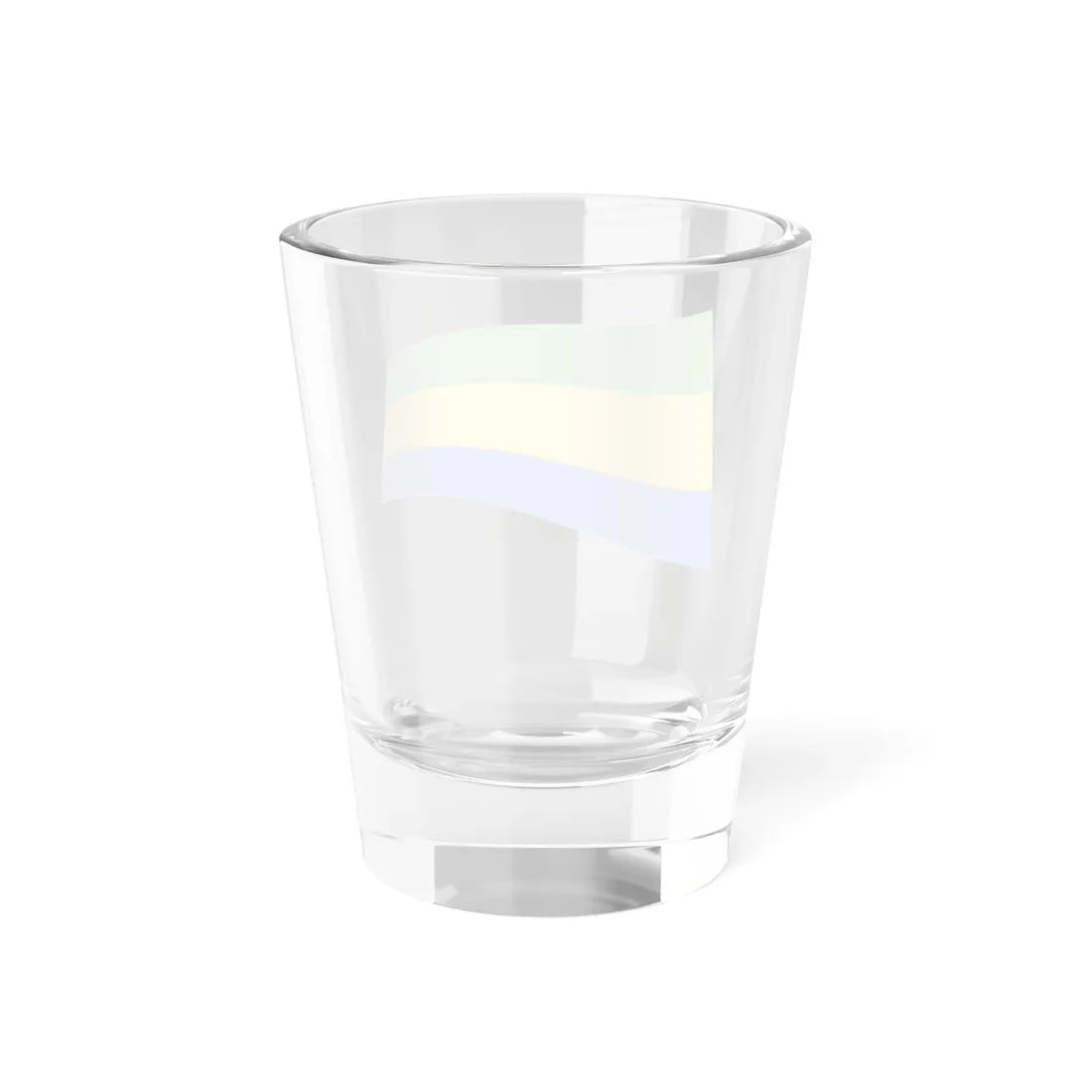Gabon Flag - iconic waving (Gabon) Shot Glass 1.5oz - Go Mug Yourself