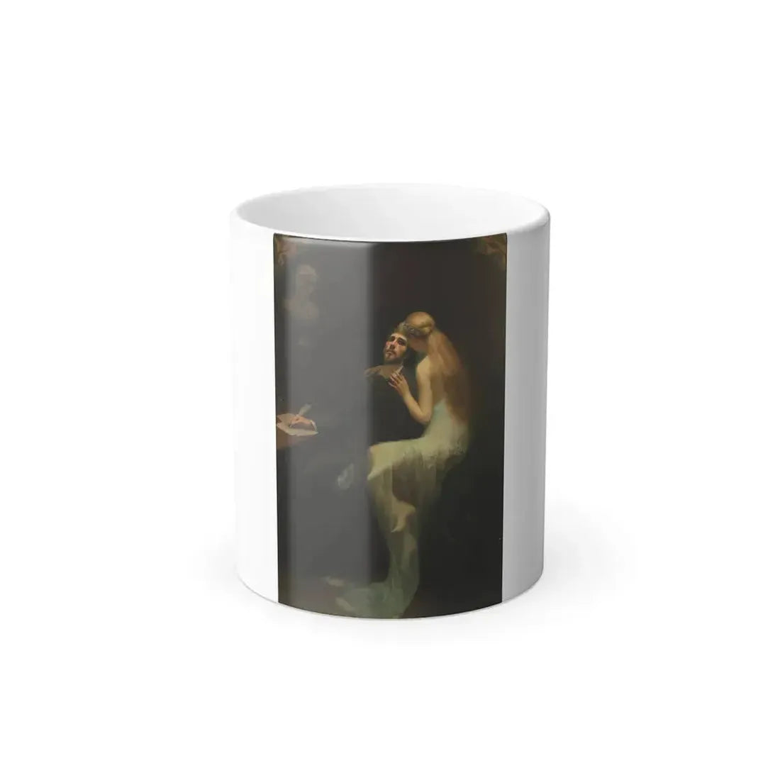 Gabriel de Cool (1854-1908) The Muse - 1895 - Color Changing Mug 11oz 11oz - Go Mug Yourself