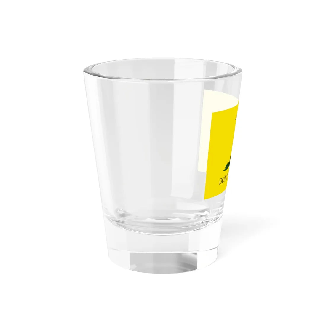 Gadsden flag (United States) Shot Glass 1.5oz - Go Mug Yourself