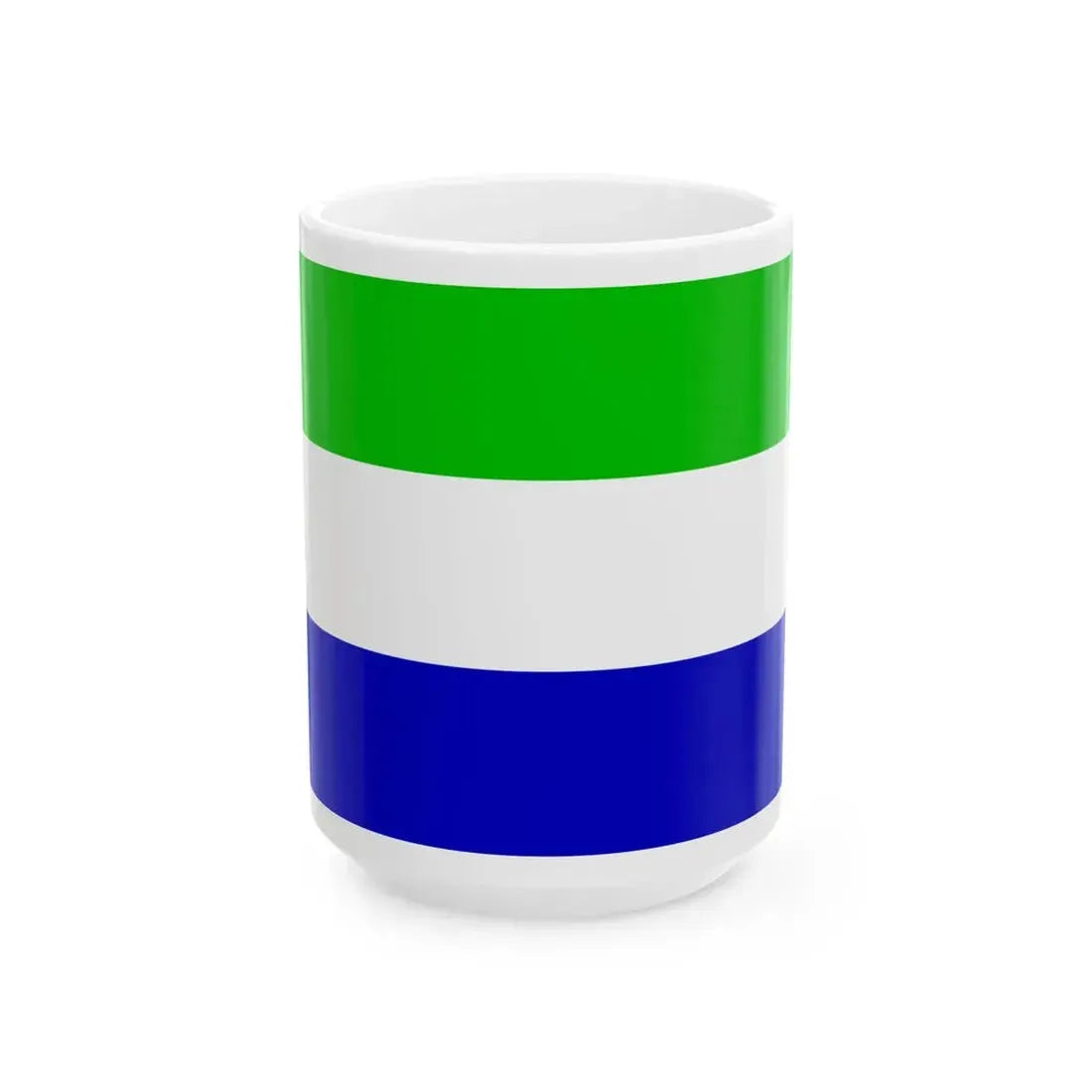 Galapagos Flag (Ecuador) White Coffee Mug 15oz - Go Mug Yourself