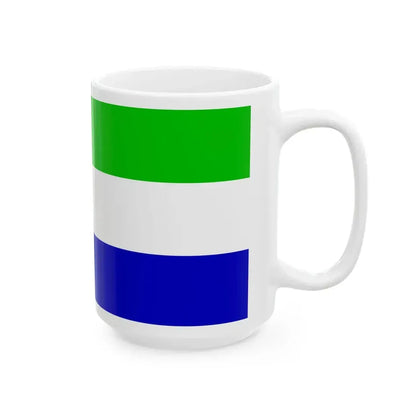 Galapagos Flag (Ecuador) White Coffee Mug - Go Mug Yourself