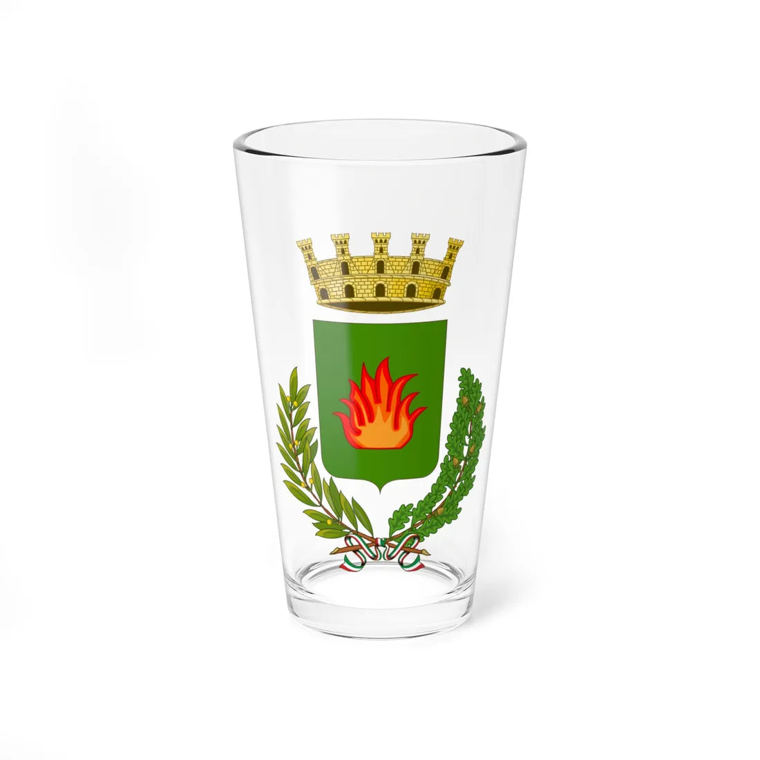 Galatone-Stemma (Italy) (Coat of Arms) Pint Glass 16oz 16oz - Go Mug Yourself