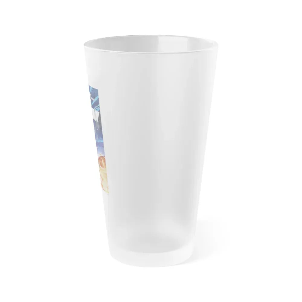 GALAXINA 1980 Movie Poster - Frosted Pint Glass 16oz - Go Mug Yourself