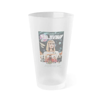 GALAXINA (2) 1980 Movie Poster - Frosted Pint Glass 16oz 16oz Frosted - Go Mug Yourself