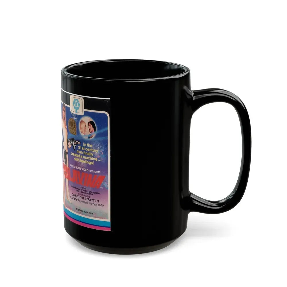GALAXINA (VHS COVER) - Black Coffee Mug - Go Mug Yourself