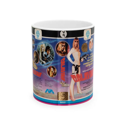 GALAXINA (VHS COVER) - White Coffee Mug-11oz-Go Mug Yourself