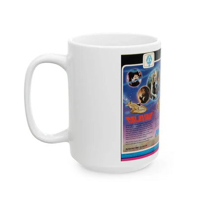 GALAXINA (VHS COVER) - White Coffee Mug - Go Mug Yourself