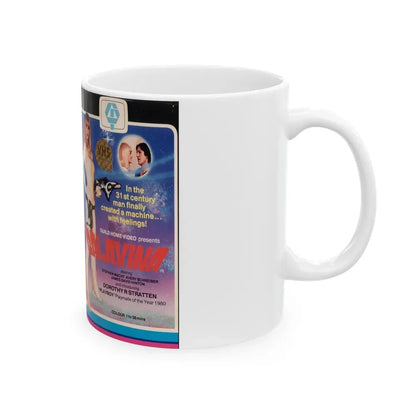 GALAXINA (VHS COVER) - White Coffee Mug - Go Mug Yourself