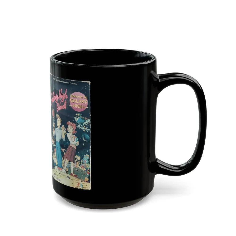 GALAXY HIGH WELCOME TO GALAXY HIGH (VHS COVER) - Black Coffee Mug-Go Mug Yourself