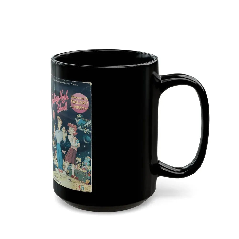 GALAXY HIGH WELCOME TO GALAXY HIGH (VHS COVER) - Black Coffee Mug - Go Mug Yourself