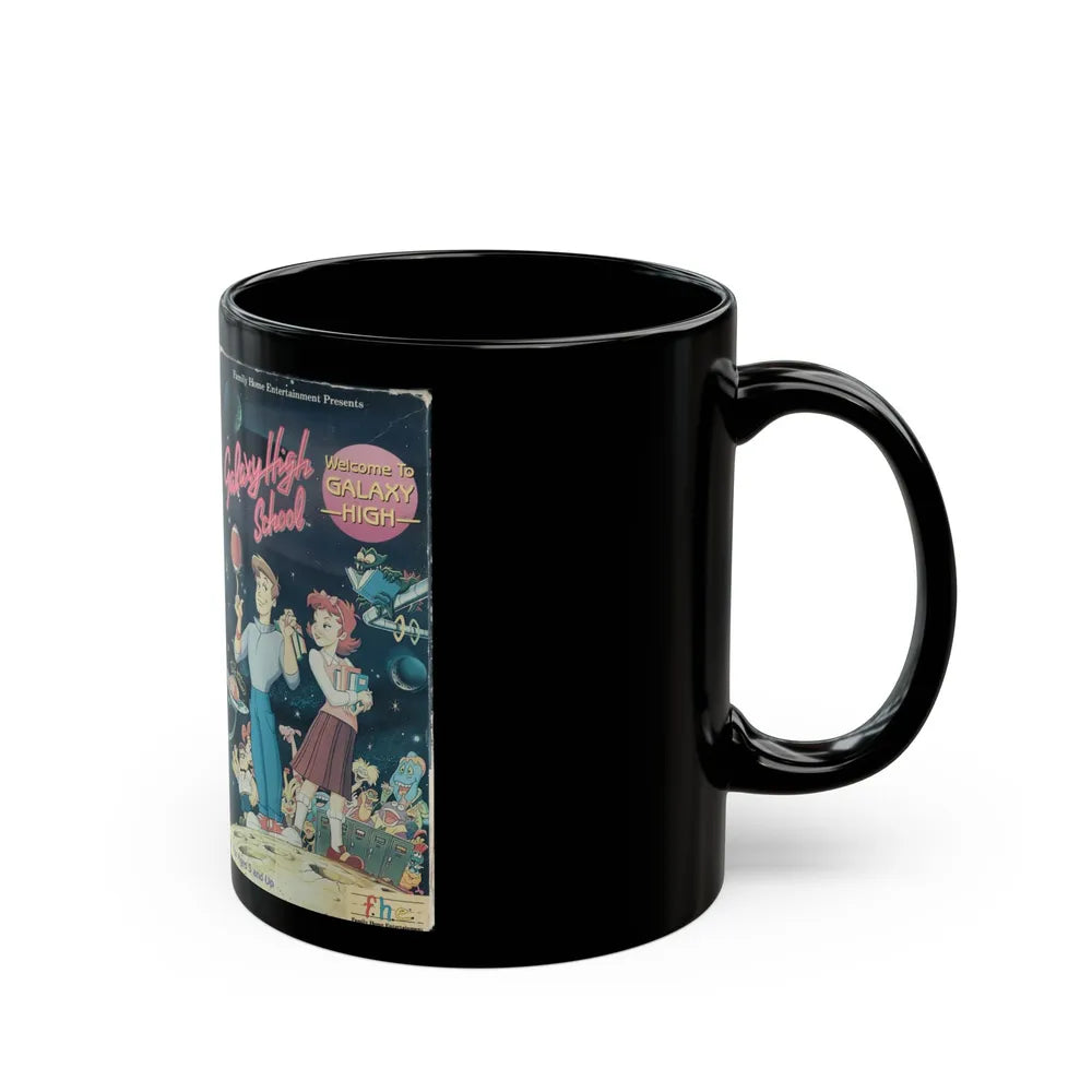 GALAXY HIGH WELCOME TO GALAXY HIGH (VHS COVER) - Black Coffee Mug-Go Mug Yourself