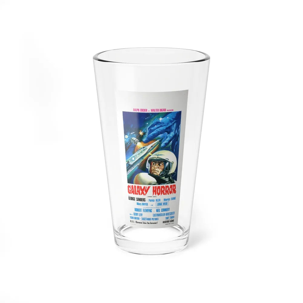 GALAXY HORROR 1969 Movie Poster - Pint Glass 16oz-16oz-Go Mug Yourself