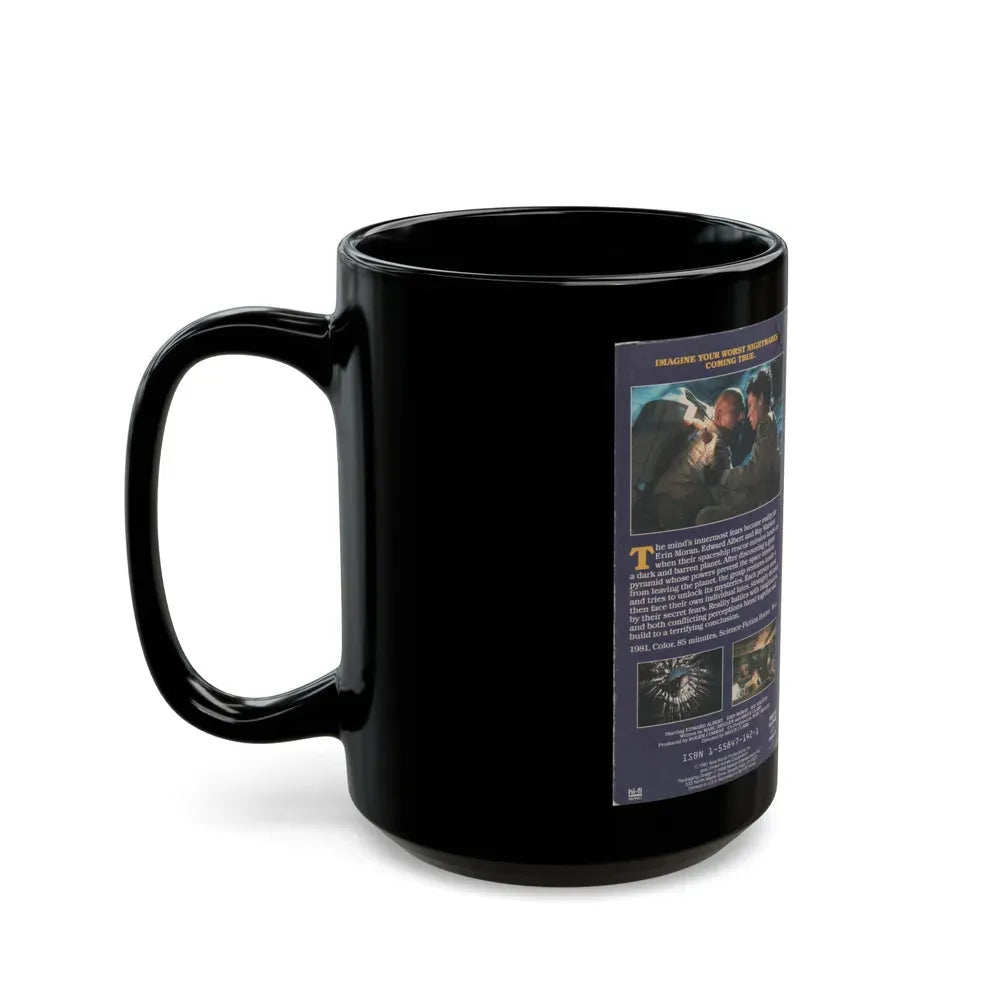 GALAXY OF TERROR (VHS COVER) - Black Coffee Mug - Go Mug Yourself
