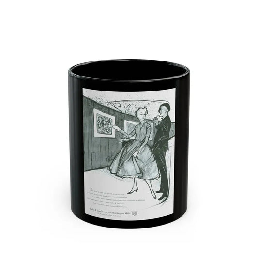 Galey & Lord, 1954 - Black Coffee Mug 11oz - Go Mug Yourself