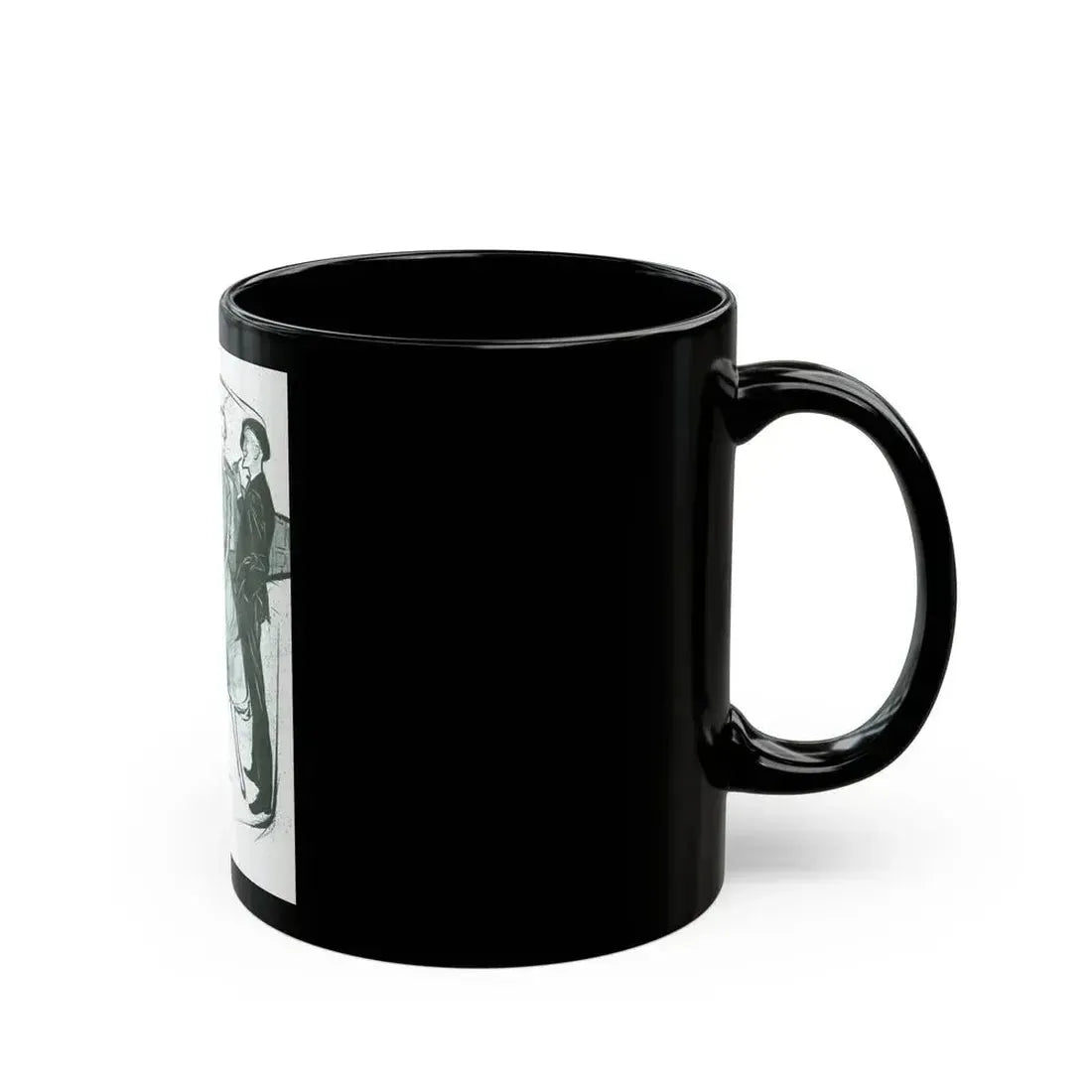 Galey & Lord, 1954 - Black Coffee Mug - Go Mug Yourself