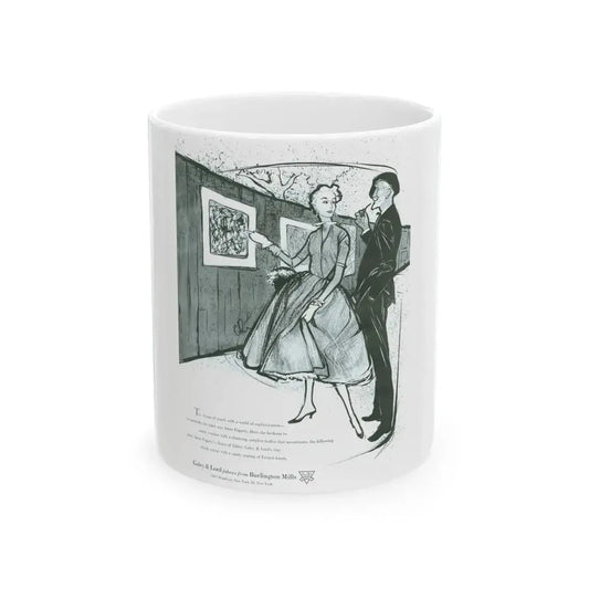 Galey & Lord, 1954 - White Coffee Mug 11oz - Go Mug Yourself